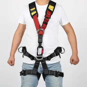 

GloryStar Safety shoulder strap Outdoor Upper Body Seat Belt Shoulder Protection Strap for Climbing Downhill Rescuing