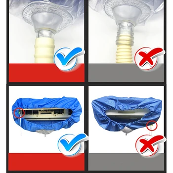 

Air Conditioner Waterproof Cleaning Cover For DIY Washing Household Cleaning Tools Waterproof Material