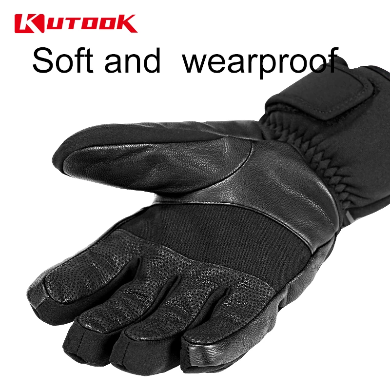 rainday Ski Gloves,Waterproof and Windproof Gloves Thermal Gloves,Anti Slip Warm Snow Gloves for Skiing Snowboarding,Winter gloves for Children,Men and Women