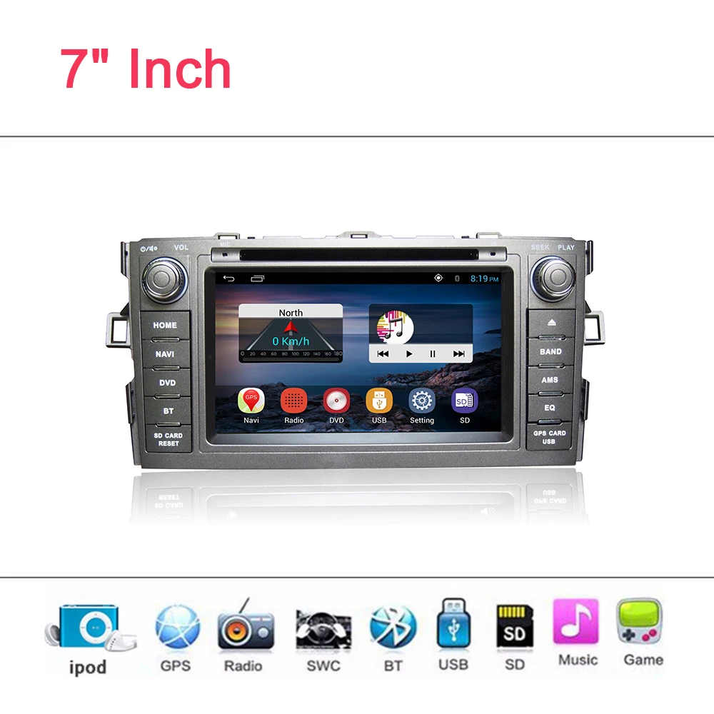 Yessun для Toyota Auris 2010 ~ 2014 Android автомобильная навигация GPS мультимедийный Аудио Видео