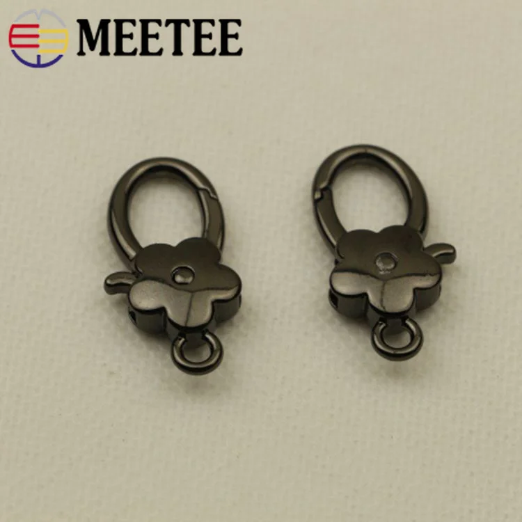 5/10pcs Metal Bag Buckles Dog Collar Webbing Strap Swivel Buckle Keychain Snap Hooks Bag Lobster Clasp DIY Hardware Accessories