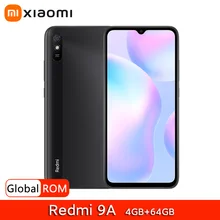Xiaomi Redmi 9A 9 A 4GB 64GB Smartphone 5000mAh 6.53" HD Large Screen MTK Helio G25 Octa Core 13MP AI Rear Camera CN Version