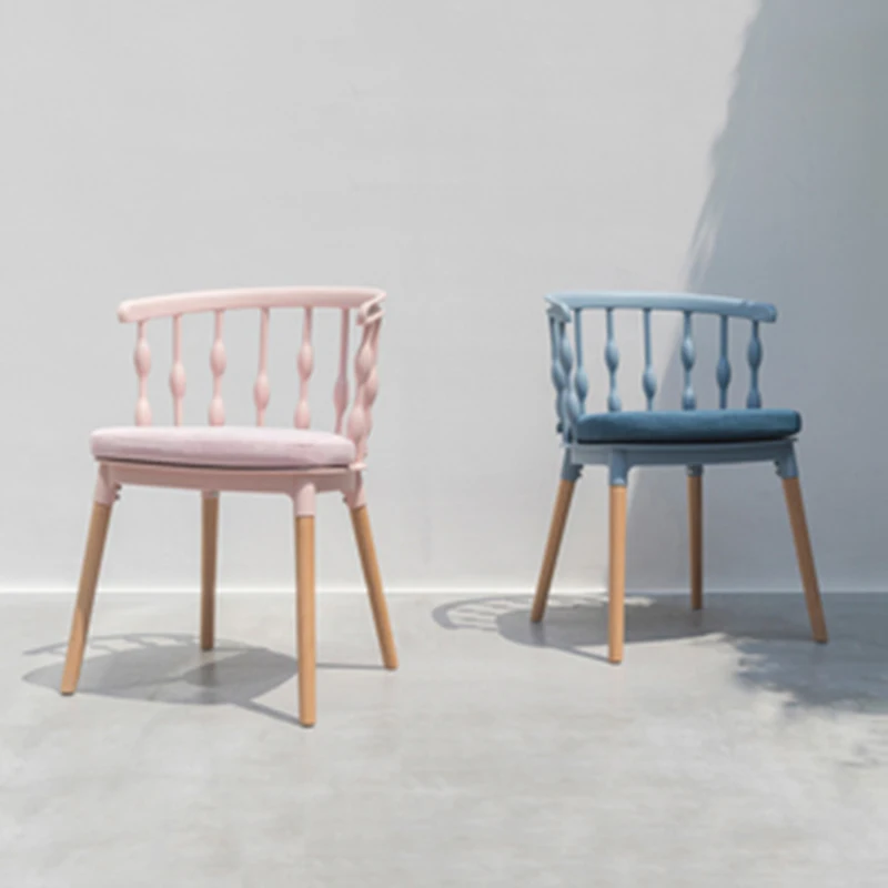 Nordic Windsor Chair Restaurant modern Dining Chair Restaurant cafe Conference Computer Chair Home Bedroom Learning Wooden Chair