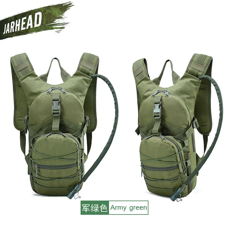 ArmyGreen Тактический 2.5L велосипед верблюд воды сумка рюкзак Camel гидратация барсетка рюкзак кемпинг езда Охота пакет для воды - Цвет: ArmyGreen