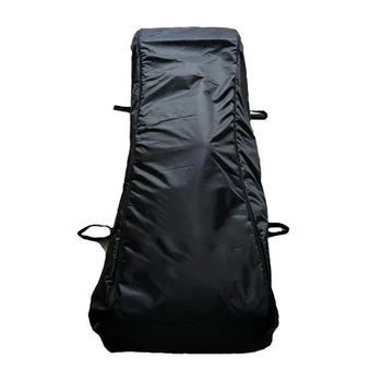 

Disposable Sleeping Bag with Handle Combination Stretcher Outdoor Camping Hiking Sleeping Bag (Black)
