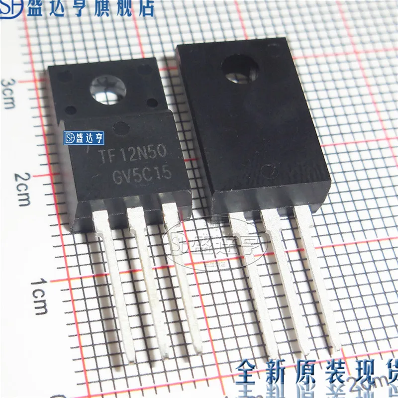 

10Pcs/Lot AOTF12N50 12A 500V TO220F DIP MOSFET Transistor NEW Original In Stock