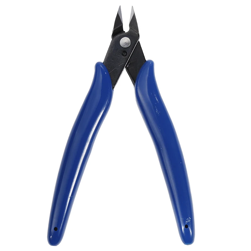 BLUE 2 Vastar плоскогубцы электрические кусачки для кабеля режущие боковые ножницы заподлицо кусачки противоскользящие резиновые мини диагональные плоскогубцы ручной инструмент - Цвет: BLUE 2