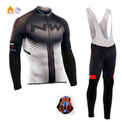 Велосипедная майка Pro Team NW Ropa Ciclismo Hombre Triathlon, комплект для велоспорта MTB, одежда для велоспорта Northwave, комплект для велоспорта с нагрудником и штанами - Цвет: 13