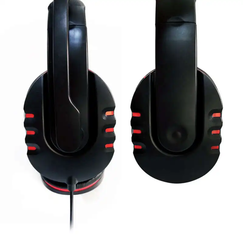 Usb Wired Gaming Earphone Adjustable Volume Control Headphone Stereo Sound Noise Canceling Headset With Microphone