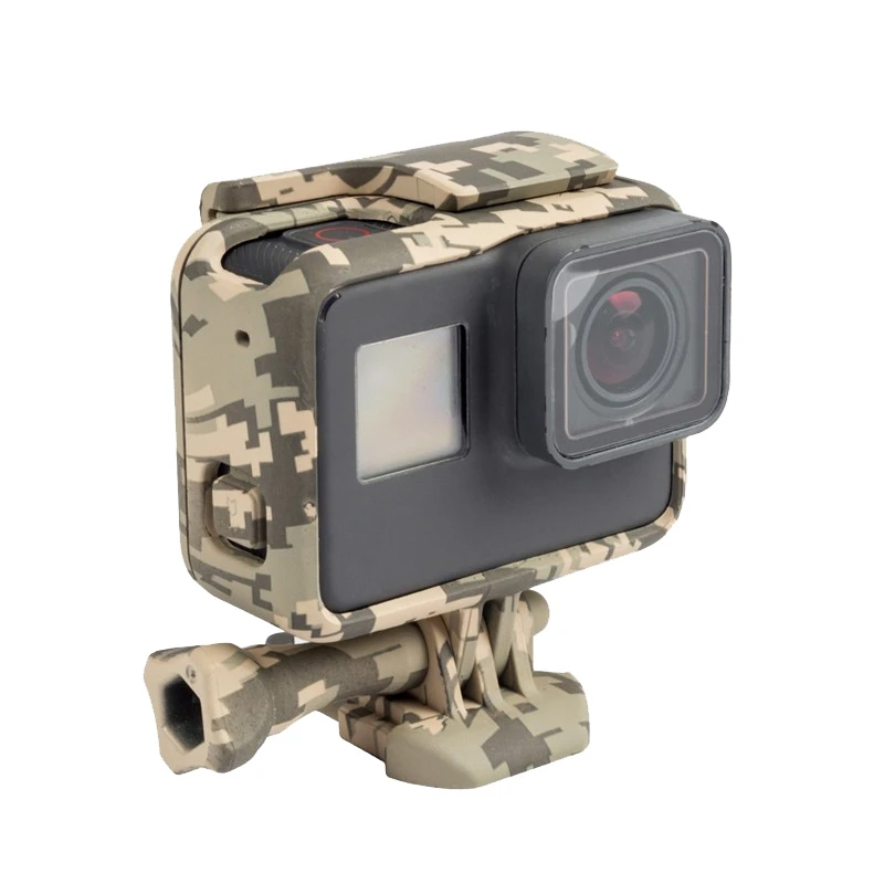 AAAE топ-защитный чехол для GoPro Hero 5 Наружная камуфляжная стандартная рамка для Go Pro Hero 5 чехол для GoPro Acce