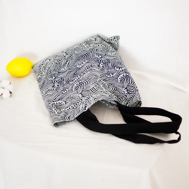 Японский Корейский волн ручной работы Мори серии хлопок лен сумка на плечо книги и искусства свежий Школьный оптом бутик Таоба