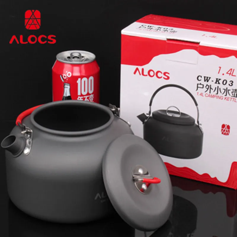Уличный чайник ALOCS для кемпинга кофе 800 мл/л|outdoor kettle|kettle campingalocs kettle |
