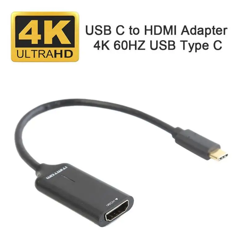 Прочный HDMI адаптер Классический Тонкий usb type C к HDMI адаптер USB3.1 USB-C к HDMI адаптер конвертер «Папа-мама»