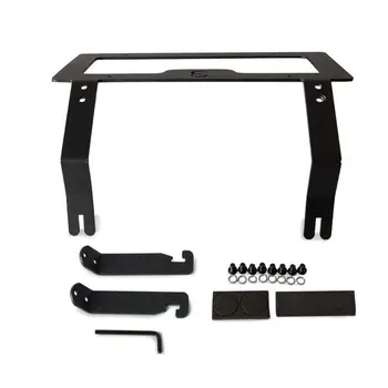 

Auto safety Front License Plate Mounting Holder Custom-fit for Tesla Model 3, License Plate Frame with Black Screw