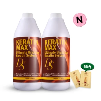 

DS Max 5% Formalin Brazilian Keratin Treatment Straightener Hair Product Repair Damaged Hair for Smooth Shiny Hair Free Shipping