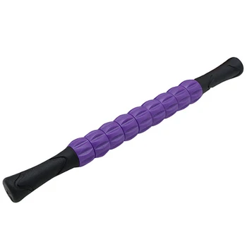 

Adjustable Gear Muscle Massage Roller Trigger Point Massage Stick Self Myofascial Release for Leg/Back/Feet Relax Yoga Tool Purp