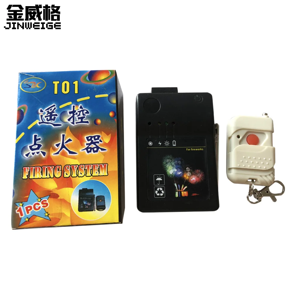 

Free Shipping T01 Wireless Remote Control 1 Receiver Celebration Igniter Mini Fireworks Fire Device Machine For Wedding Party