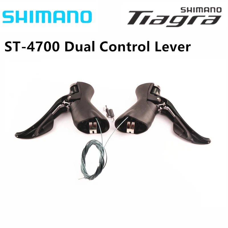 Shimano TIAGRA ST 4700 4703 черный двойной рычаг управления 2x10 скорость 3X10 переключатель