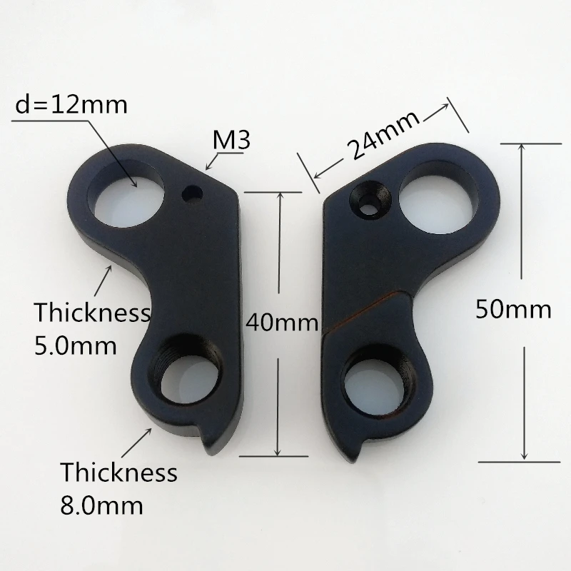 

1PC Bicycle rear Derailleur hanger mech dropout for rose Steppenwolf Tyler Comp Tycoon frame 2015 TYLER BIKE derailleur extender