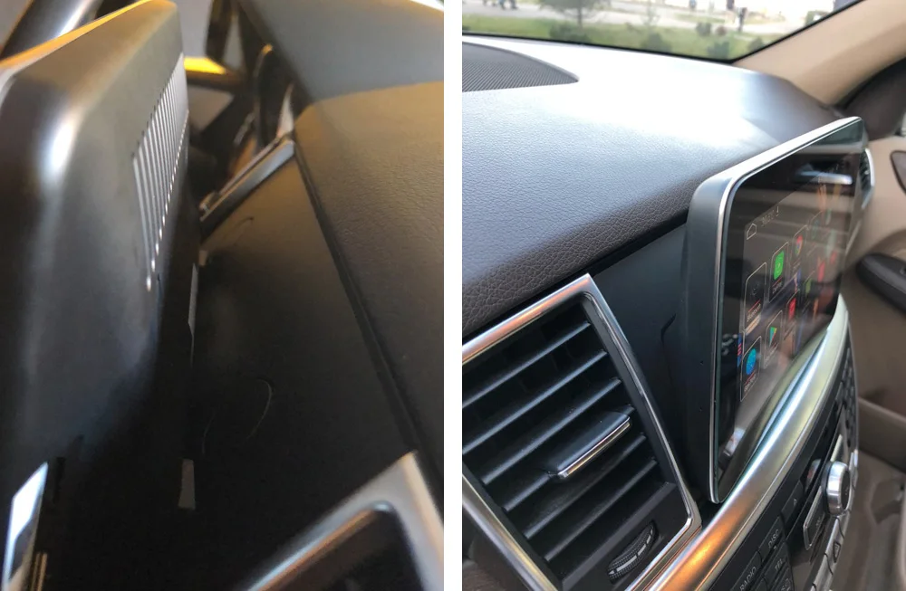 Top 1920*720 Resolution Android Screen for Mercedes Benz ML GL W166 X166, with GPS Navigation Radio Stereo Bluetooth Multimedia 17