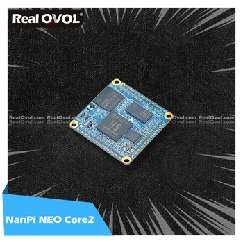 

RealQvol FriendlyELEC NanoPi NEO Core2 512MB RAM Allwinner H5, Quad-core 64-bit Cortex A53 8G eMMC u-boot,Ubuntu Core