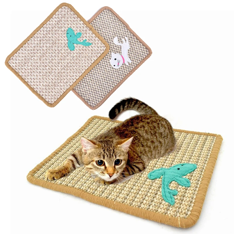Home Scratch Pad Cat Grinding Claws Protecting Furniture Scratching Mat Pet Cat