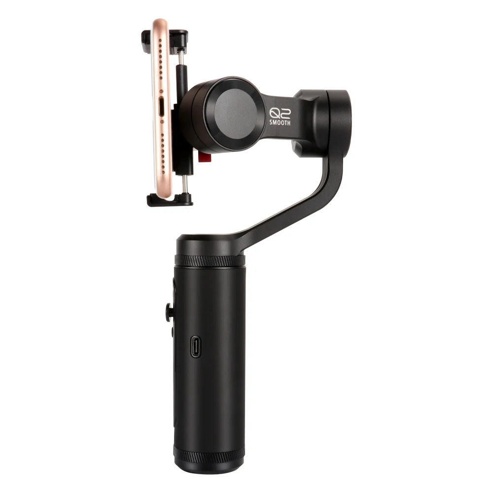 zhiyun smooth q2 3 axis mini gimbal stabilizer smart phone mobile gopro smartphone