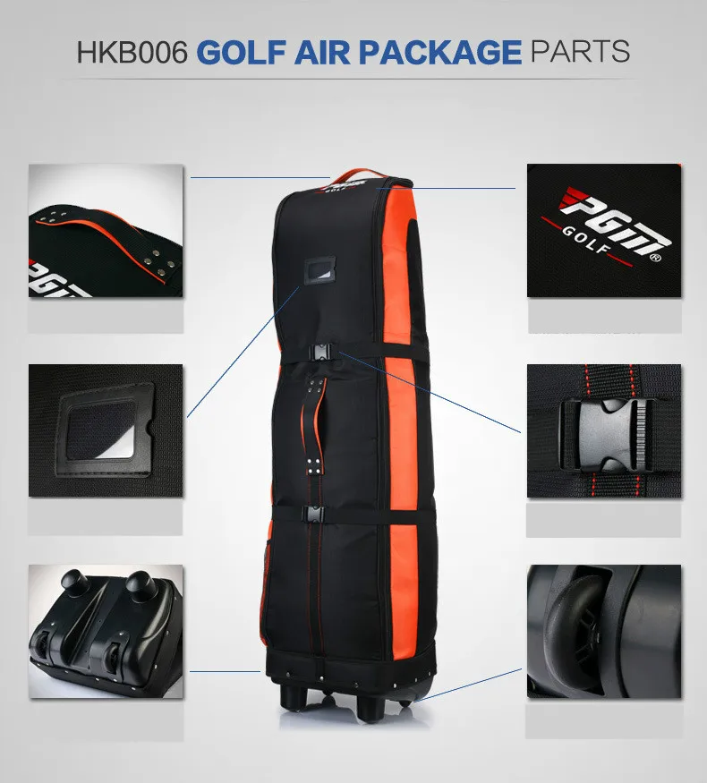 PGM спортивная сумка для гольфа сумка для самолета товары для гольфа унисекс hkb006