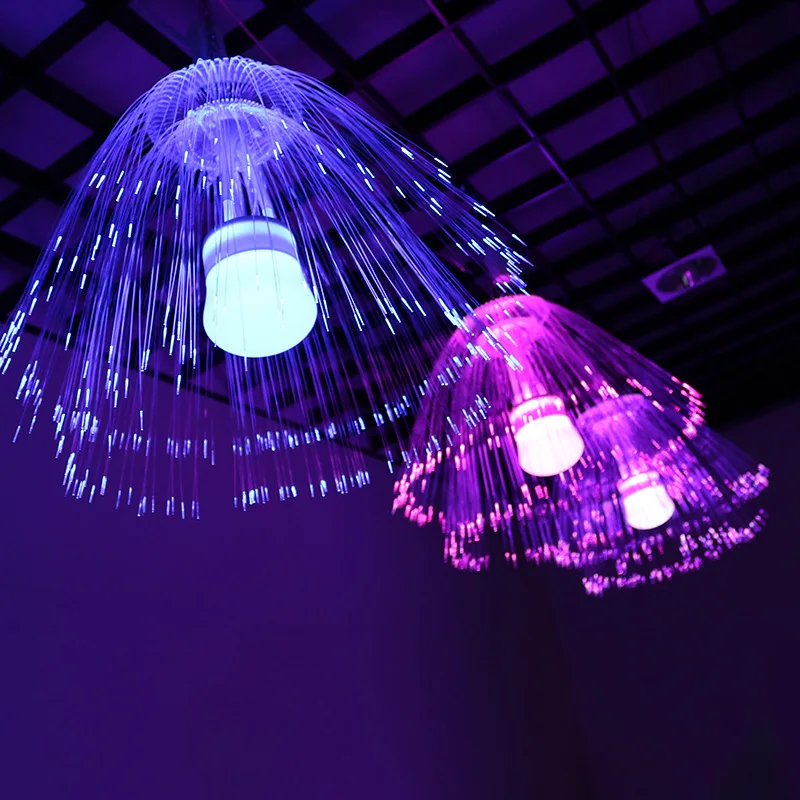 

Hot Selling LED Fiber shui mu deng Courtyard Lighting Engineering shui mu deng Discus Beautiful Synchronous Gradient shui mu den