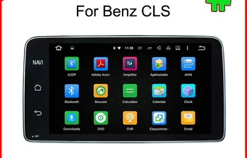 

10.25" Octa core IPS screen Android 9.0 car GPS radio Navigation for Benz CLS-Class 2010-2013 with 4G/Wifi DVR OBD mirror link