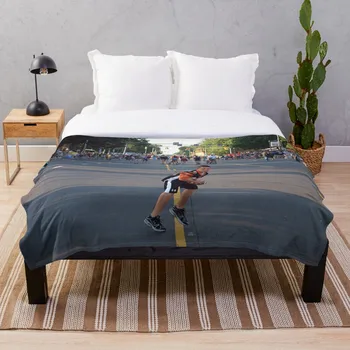 

Soft Blanket for Bed Sherpa Flannel Fleece Blanket Home Travel Sofa Soft Throw Blanket Before The Hall Of Fame Parade