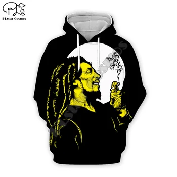 PLstar Cosmos HipHop Reggae Bob Marley Tracksuit Colorful Unisex NewFashion 3DPrint Zipper/Hoodie/Sweatshirt/Jacket/Men/Women s1