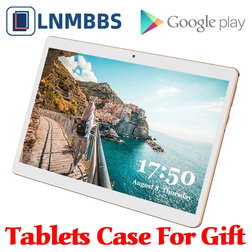 LNMBBS K107 10 1 дюймов планшетный ПК ОЗУ 2 Гб ПЗУ 32 ГБ Android 9 0 3G Phablet 1280*800 ips MTK6753 gps Две