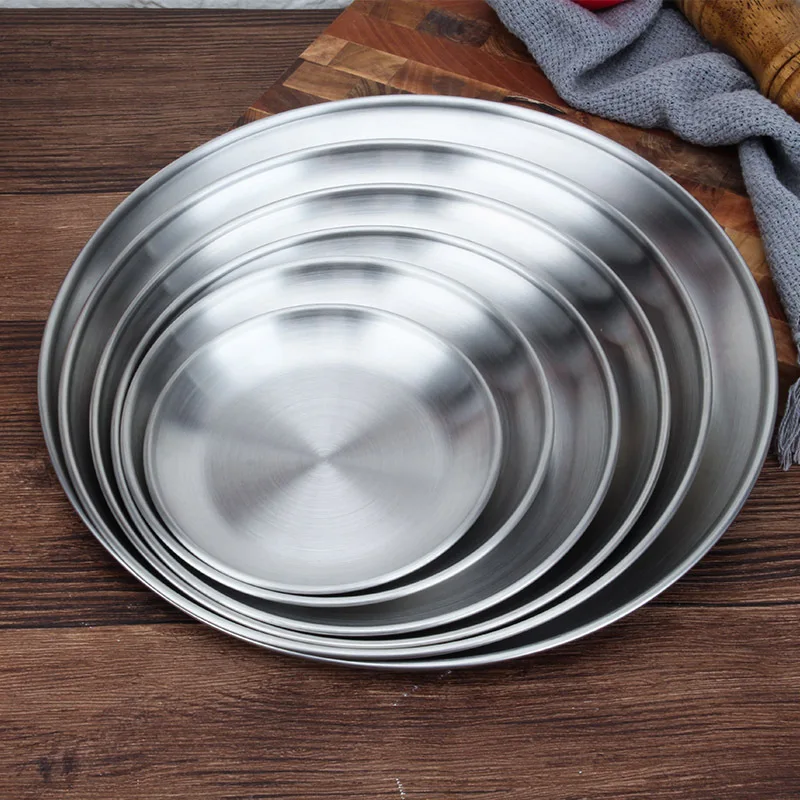 Stainless steel gold silver plate (9)