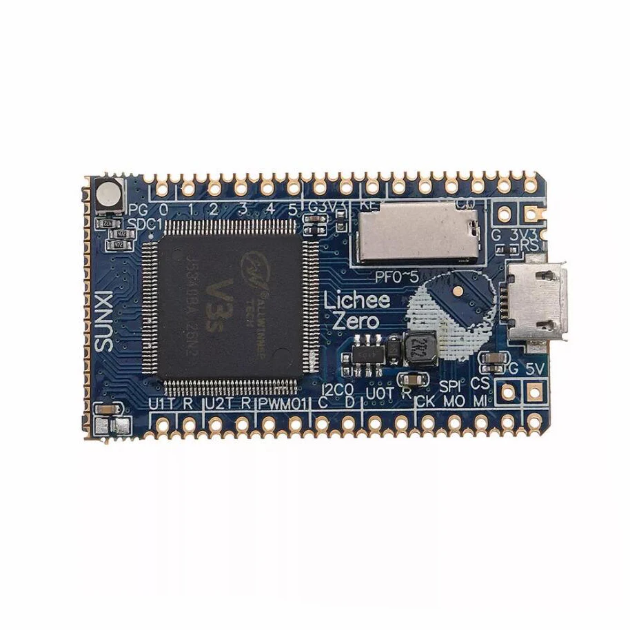 Placa de Desenvolvimento Sipeed Lichee Zero Cortex-a7 512mbit Ddr Allwinner V3s Núcleo Mini pc pi 1.2ghz - Imagem 4
