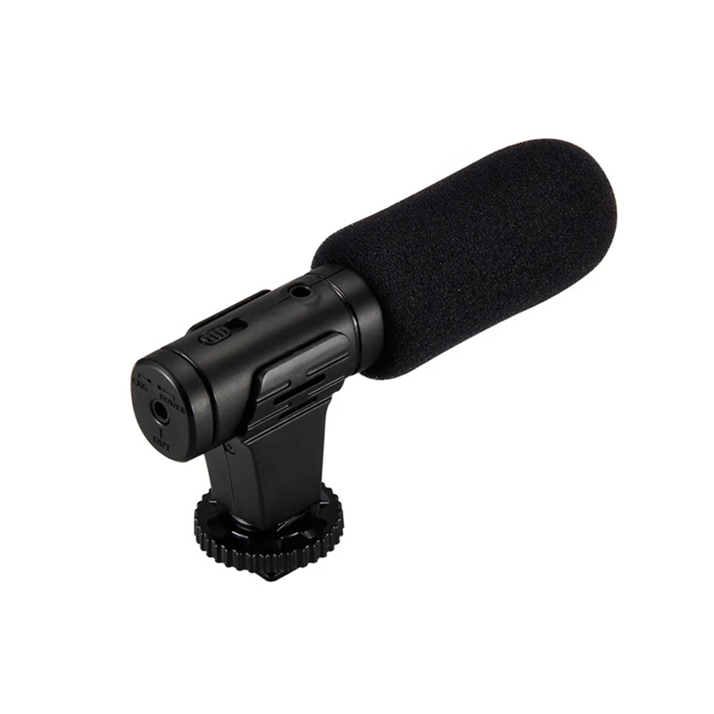 

Professional Stereo Microphone Super Low Noise Cardioid Digital Video Recording Microphone Photography Interview for Phone and