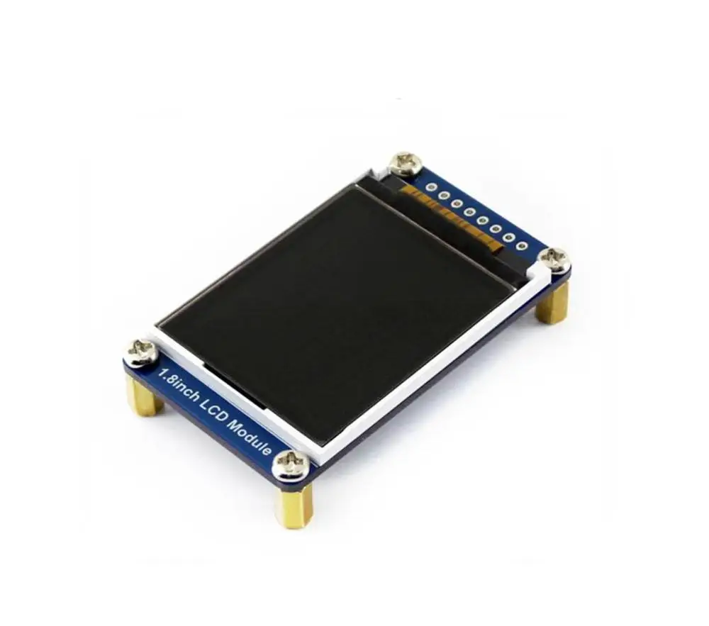 AiSpark 1,8 дюймовый модуль ЖК-дисплея, 128x160 пикселей, SPI интерфейс, светодиодный подсветка, встроенный контроллер, Цвет дисплея: RGB, 65K