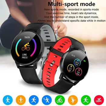

1.3-Inch Smart Bracelet IP67 Waterproof One-touch Heart Rate Blood Pressure / Oxygen Sleep Detection Sports Steps Sports Watch