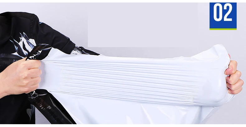 White Mail Packaging Poly Mailer Package Shipping Plastic Mailing Bag By Envelope Courier Wholesale gift Self-Adhesive Supplies