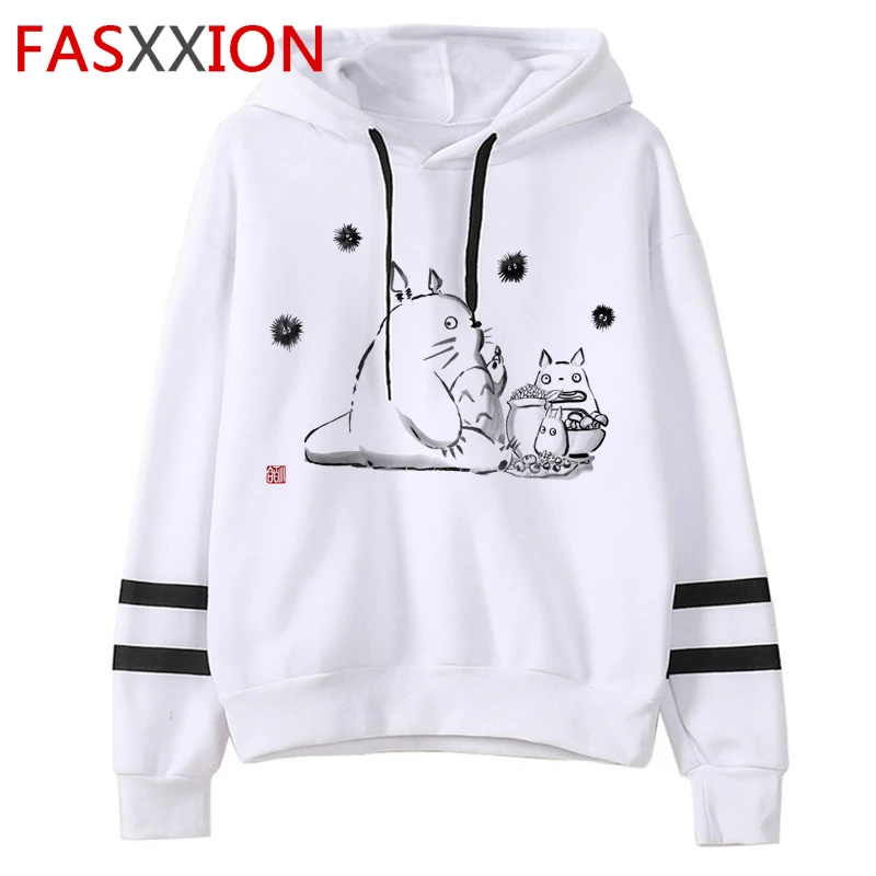 Totoro Studio Ghibli Kawaii Harajuku толстовки женские Хаяо Миядзаки Забавный мультфильм Ullzang толстовки графические худи в стиле аниме женские - Цвет: 2898