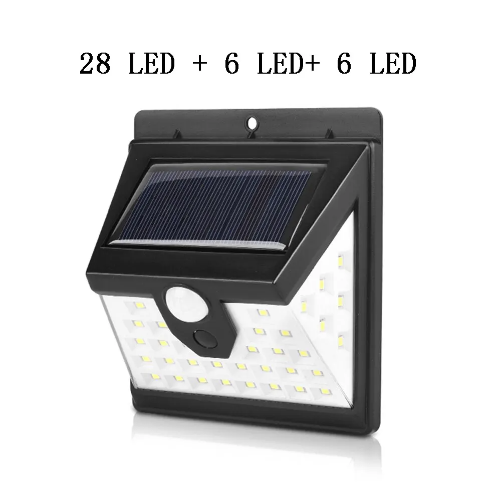 

40 LED Outdoor Light Led Solar Power Light PIR Motion Sensor Wall Light Waterproof Solar Powered Sunlight For Garden Decoration
