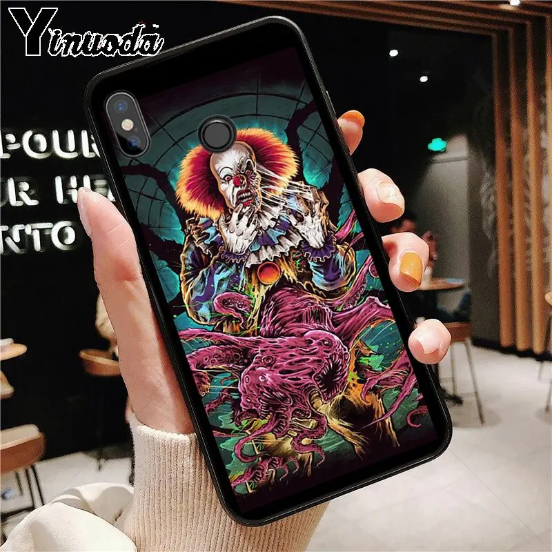Клоун террор это Coque оболочка аксессуары для телефона чехол для redmi 5plus 5A 6pro 7 note5A 7A note6pro note7 крышка - Цвет: A14
