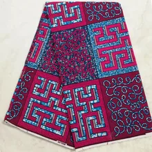 Mitex Печать Ткани Хлопчатобумажные для изготовления платьев юбки/африканские ткани Kitenge ткани африканская Pagne DF-89