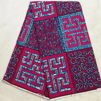 

Mitex Print Cotton Fabrics For Craft Making Dresses Skirts /African Fabrics Kitenge Tissues Africain Pagne DF-89