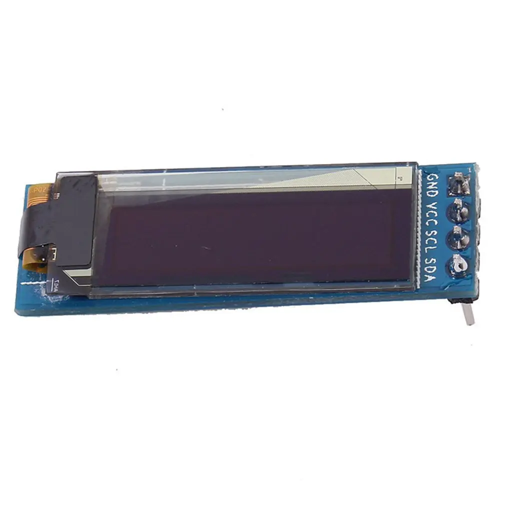 Iic IEC 0,91 "128x32 Белый Oled ЖК-дисплей модуль 3,3 В 5 В для Arduino Pic 0,91 дюйма дисплей модуль белый