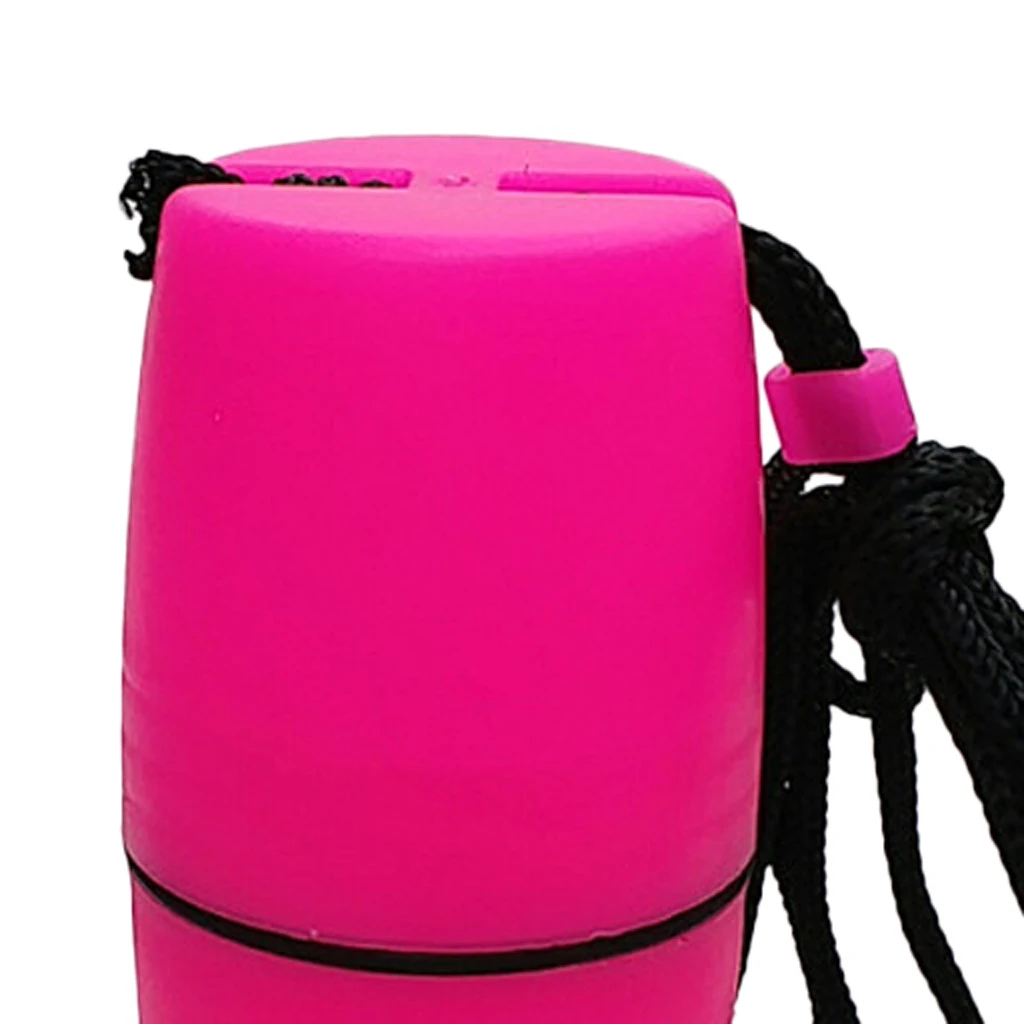 Waterproof Dry Canister Container Bottle Case O-ring Sealed with Lanyard for Kayaking Swimming Canoeing Swimming Boating