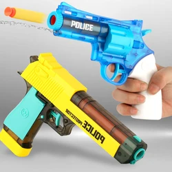 Pistolet jouet aigle du désert, Revolver jouet, balle molle EVA, balle d'eau, modèle d'arme en plastique, cadeau de noël pour garçon 