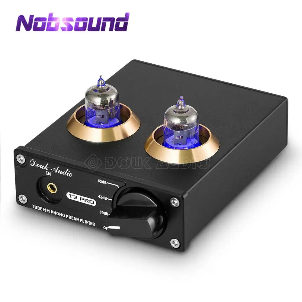 Cena Nobsound Mini HiFi MM gramofon gramofonowy przedwzmacniacz stereofoniczny przedwzmacniacz rurowy