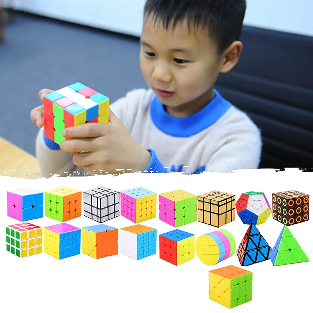 Candy color speed twisting magic square second-order third-order fourth-order fifth-order seventh-order pyramid cube 23457