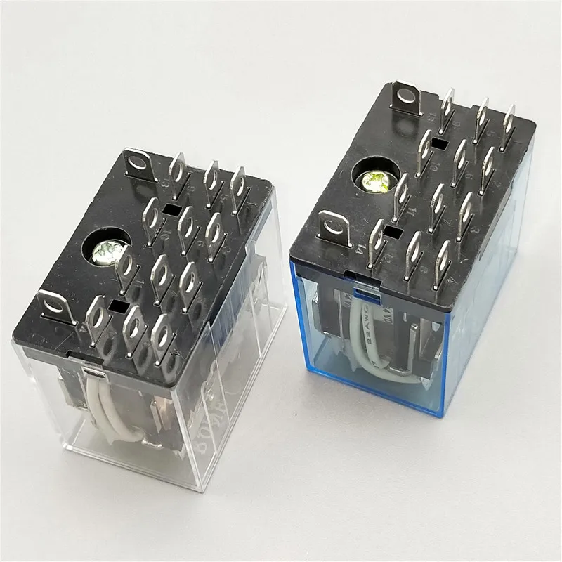 1 шт. LY4NJ HH64P Мини реле P143 14 контактов 10 А светодиодный светодиодным промежуточным